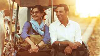 'Padman' Akshay Kumar shares the first look of his co-stars Sonam Kapoor and Radhika Aptey from the film