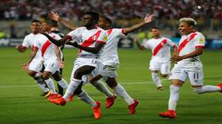 Football: Peru down New Zealand to complete World Cup lineup