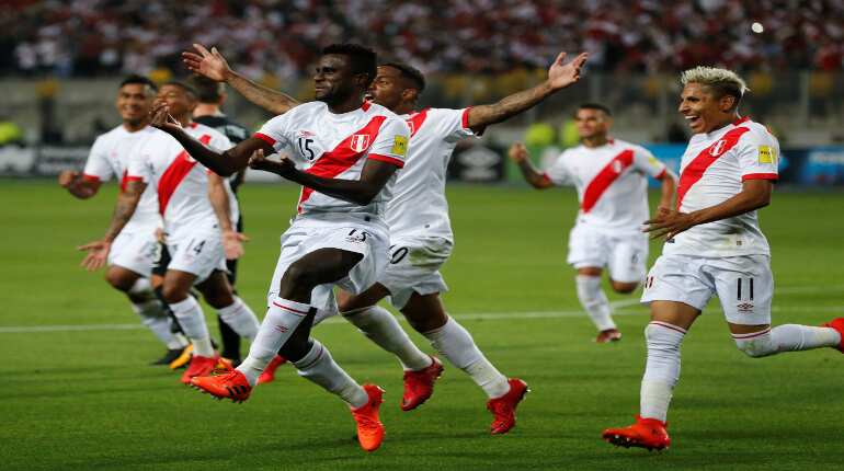 Football: Peru down New Zealand to complete World Cup lineup