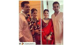 Zaheer Khan & Sagarika Ghatge get married, see pics