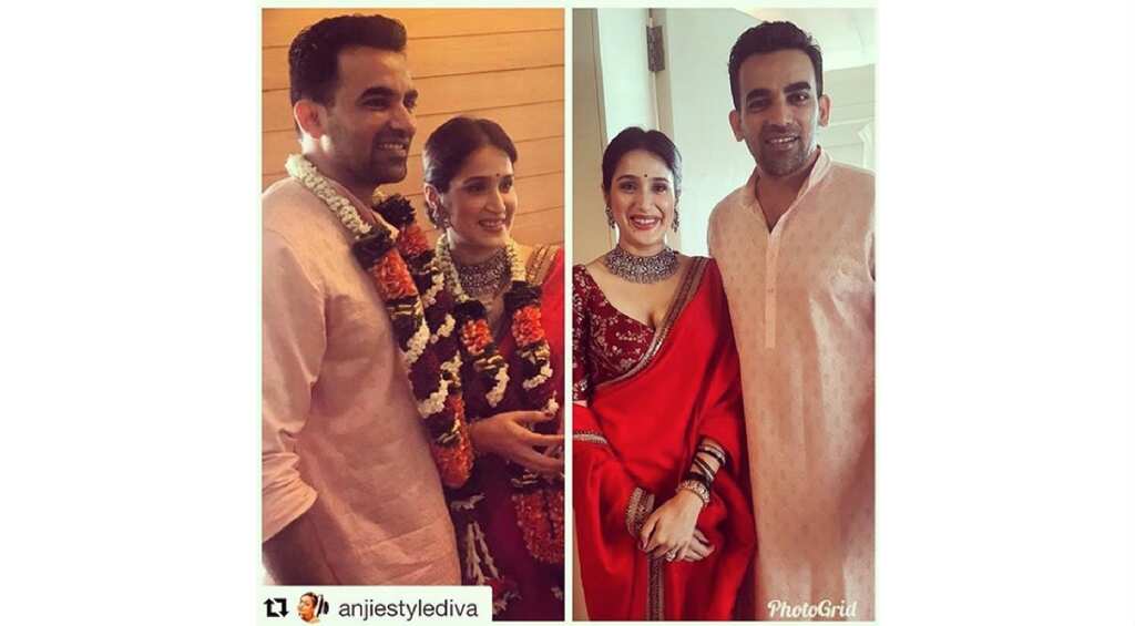 Zaheer Khan & Sagarika Ghatge get married, see pics