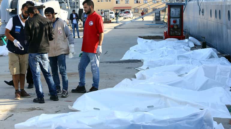 Libya navy says over 30 migrants dead, 200 rescued off coast