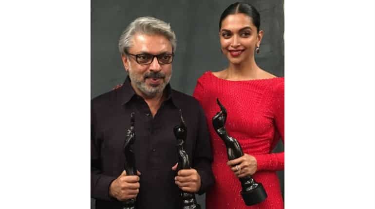 She posted this picture celebrating 1 year of Bajirao Mastani