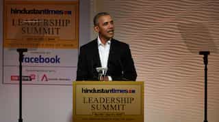 Obama digs at Trump over climate change