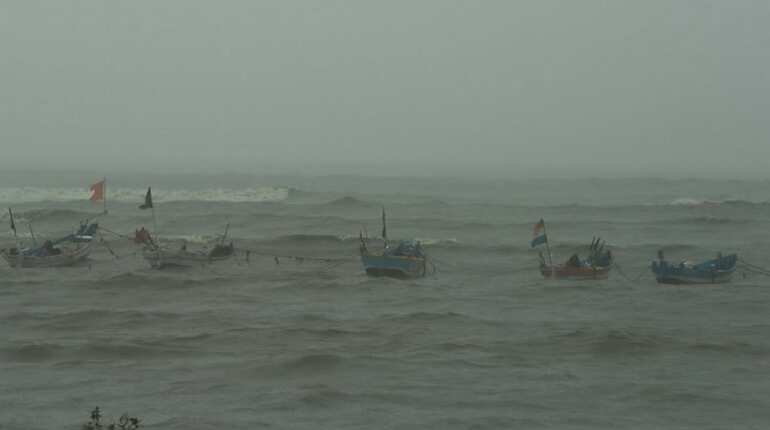 Wind speed reaching 50 to 60kms per hour