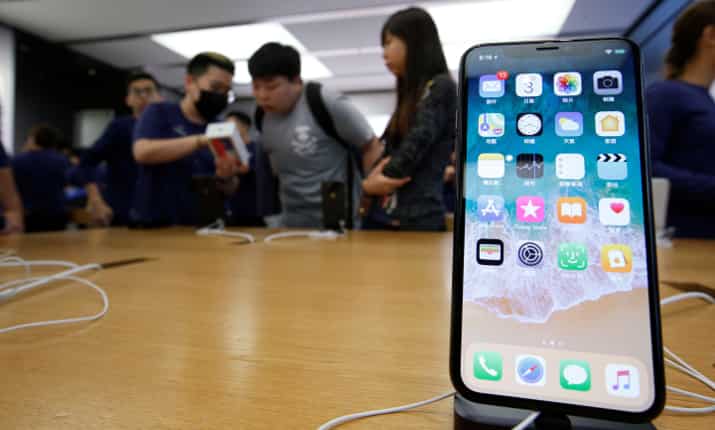 Apple starts selling SIM-free version of iPhone X in US