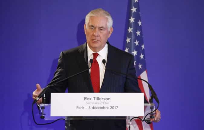 US embassy won't be moving to Jerusalem in next two years: Tillerson US embassy won't be moving to Jerusalem in next two years: Tillerson