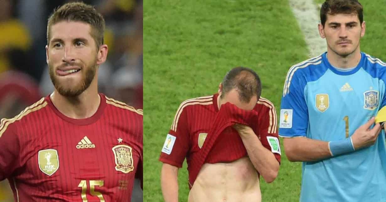 Spain's heartbreaking exit