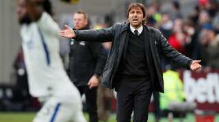 EPL: Conte says Chelsea no longer in title race after West Ham defeat
