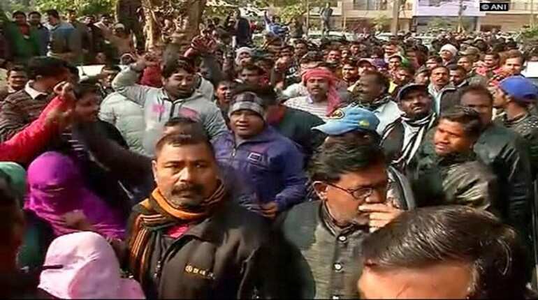 Students, activists protest against Rajasthan hacking in Delhi