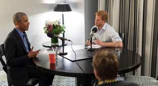 Watch: Prince Harry interviews Barack Obama for radio show