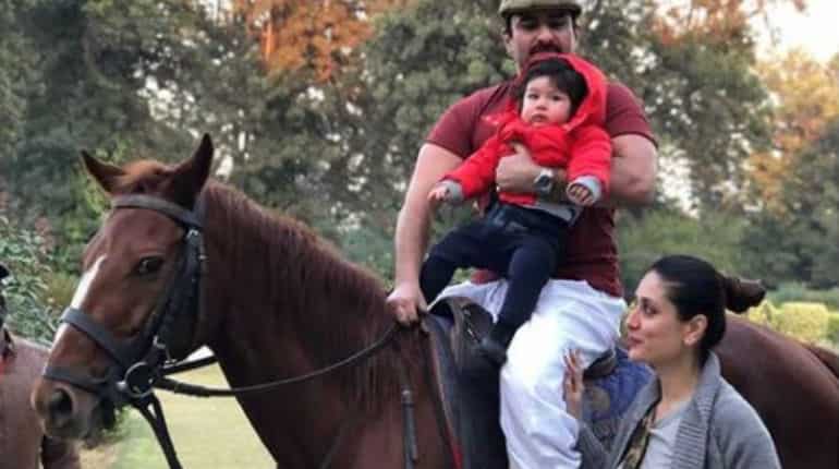 In pics: Taimur Ali Khan's first birthday to be a family affair; aunt Karisma Kapoor shares photos from Pataudi Palace