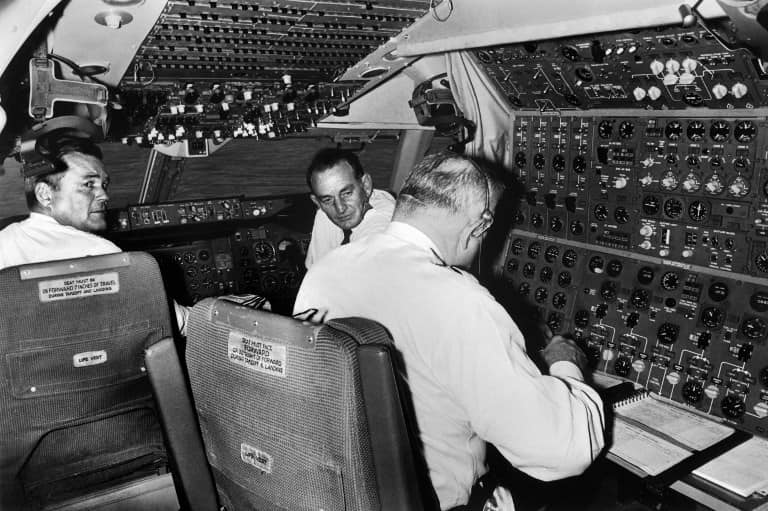 Pilots are discussing after its first commercial flight