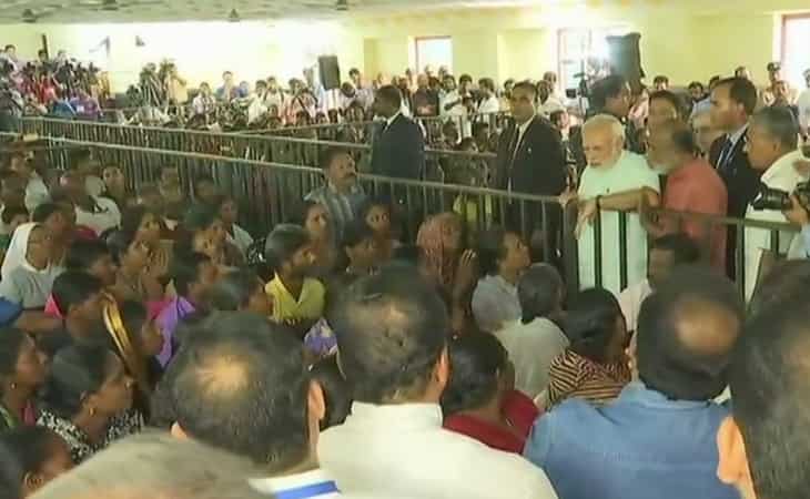 'Our rescue efforts will never fall short,' PM Modi tells Ockhi-affected families 'Our rescue efforts will never fall short,' PM Modi tells Ockhi-affected families