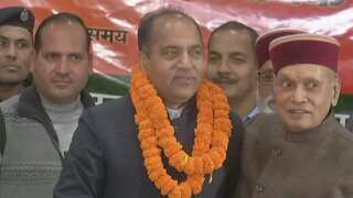 "I thank everyone, central leadership...," says Himachal CM-elect Jairam Thakur
