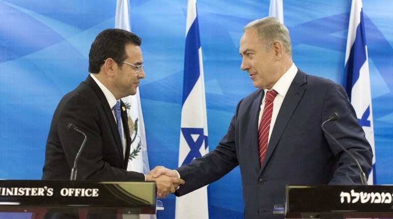 Palestinians call Guatemala's Jerusalem embassy move 'shameful'