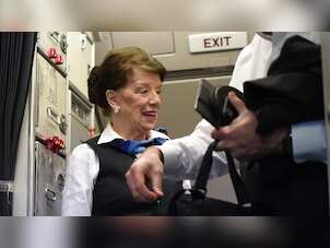 Meet 81-year-old air hostess who rules the skies
