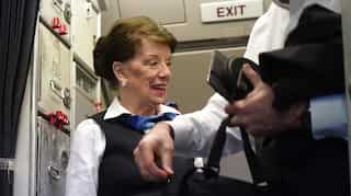 Meet 81-year-old air hostess who rules the skies