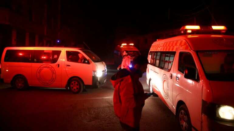 12 more patients evacuated from Syria rebel enclave