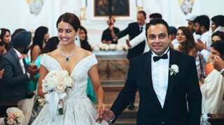 Surveen Chawla shares more photos of her wedding, reveals why she kept it a secret