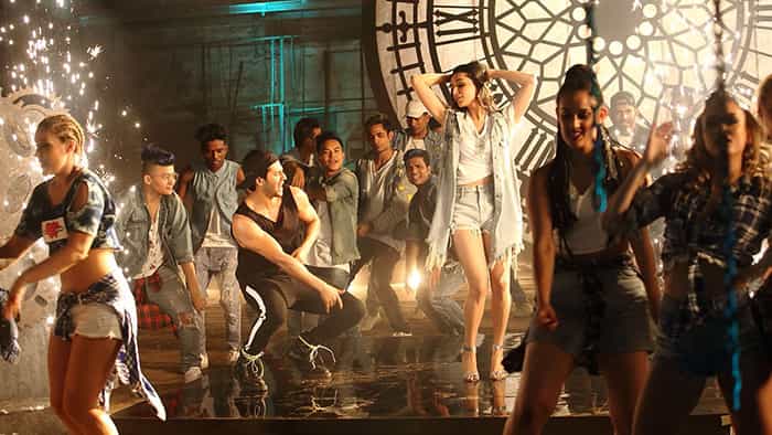 Shraddha Kapoor shares a happy picture with Varun Dhawan from the sets of 'Street Dancer 3D'