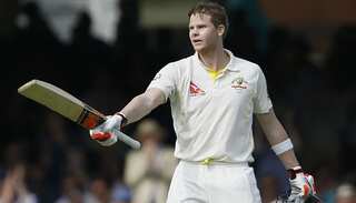 Ton-up Smith takes Australia to safety as fourth test ends in draw