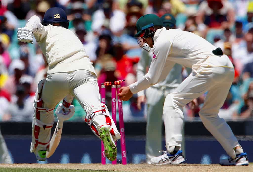 Ashes 2017-18: Tail wags as England all out for 346 in Sydney Test