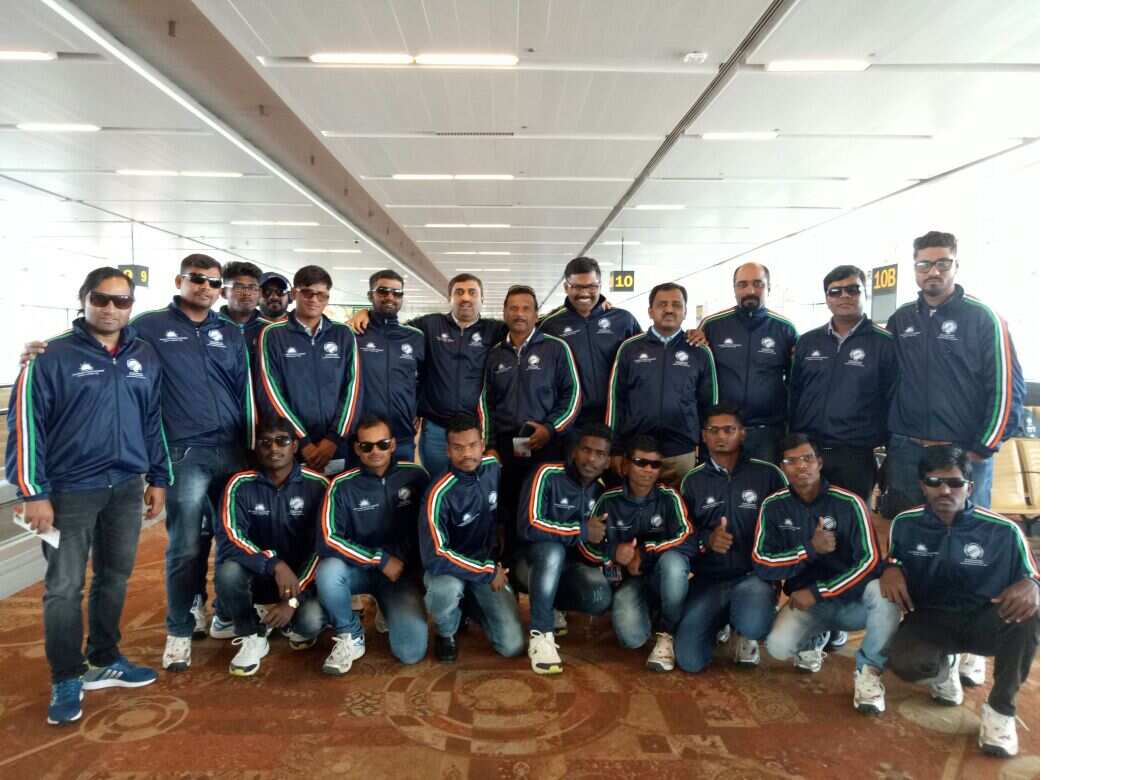 Indian blind cricket team leaves for UAE owing to last-minute schedule change Indian blind cricket team leaves for UAE owing to last-minute schedule change
