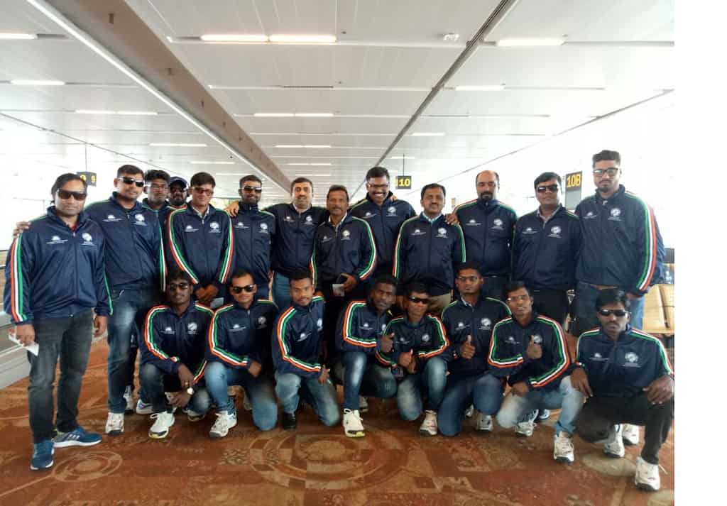 Indian blind cricket team leaves for UAE owing to last-minute schedule change