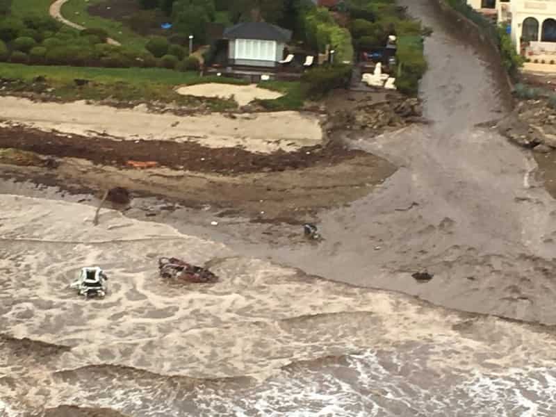 California mudslide death toll up to 15 as rescues continue