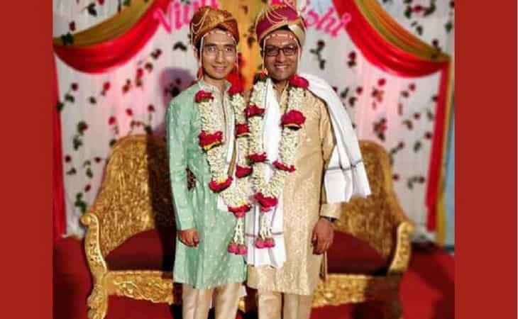US-based Indian engineer marries gay lover in Maharashtra US-based Indian engineer marries gay lover in Maharashtra