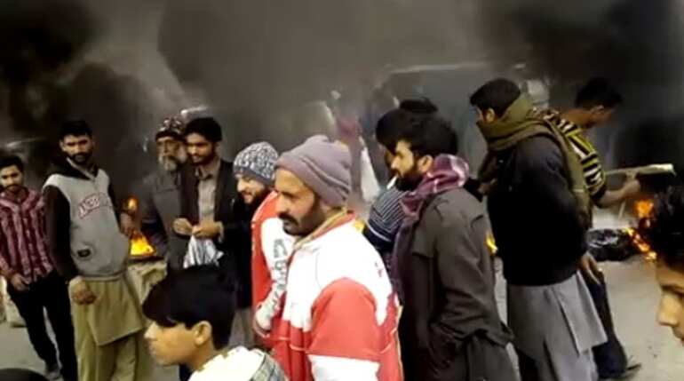 Locals protest against crumbling healthcare system in Pakistan occupied Kashmir