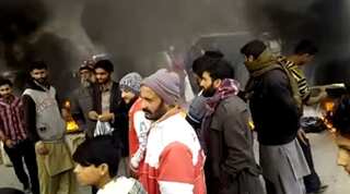 Locals protest against crumbling healthcare system in Pakistan occupied Kashmir