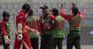 Bangladesh vs Zimbabwe: Shakib Al Hasan outspins Zimbabwe