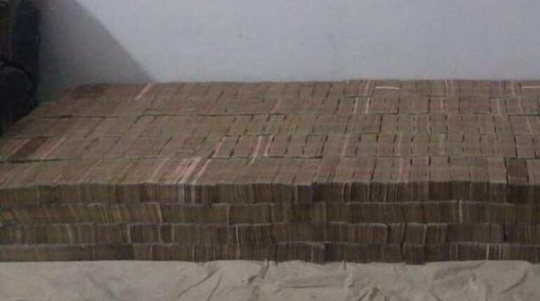 Rs 100 crore found stacked under a bed in Kanpur home Rs 100 crore found stacked under a bed in Kanpur home