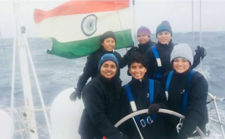 Ahead of Republic Day, INSV Tarini crosses Cape Horn, all-women crew hoist flag Ahead of Republic Day, INSV Tarini crosses Cape Horn, all-women crew hoist flag