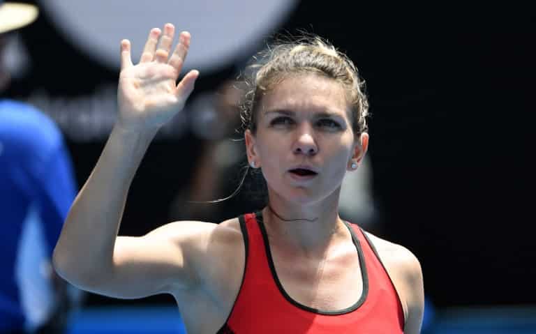“I won with my heart today,” Simona Halep