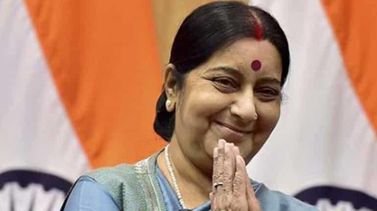 Swaraj invited to Pakistan to attend Kartarpur corridor inauguration: Qureshi Swaraj invited to Pakistan to attend Kartarpur corridor inauguration: Qureshi
