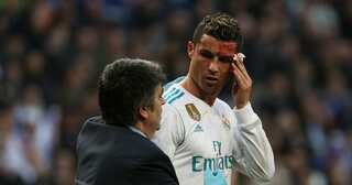 Ronaldo strikes twice against Deportivo but suffers injury