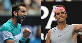Australian Open: Rafael Nadal vs Marin Cilic, some match facts