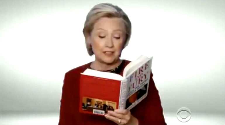 Grammys 2018: Hillary Clinton, Cher, Snoop Dogg recite lines from ''Fire and Fury'' in a hilarious parody video Grammys 2018: Hillary Clinton, Cher, Snoop Dogg recite lines from ''Fire and Fury'' in a hilarious parody video