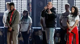 Grammy Awards TV audience falls sharply