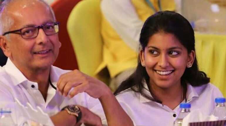 New kid on the block: Juhi Chawla's daughter Jahnavi turned heads at the recent IPL auction