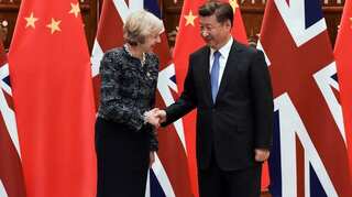 China pushes OBOR project ahead of British PM Theresa May's visit