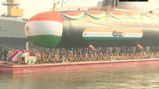 Indian Navy launches 'Karanj', third Scorpene class submarine