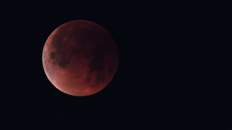 Super Blue Blood Moon in Los Angeles, California