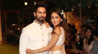 Shahid Kapoor and wife Mira turn showstoppers for Anita Dongre on Day 1 of Lakme Fashion Week, see pics