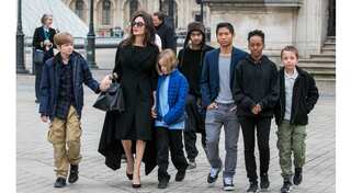 In Photos: Angelina Jolie steps out in city of love with kids