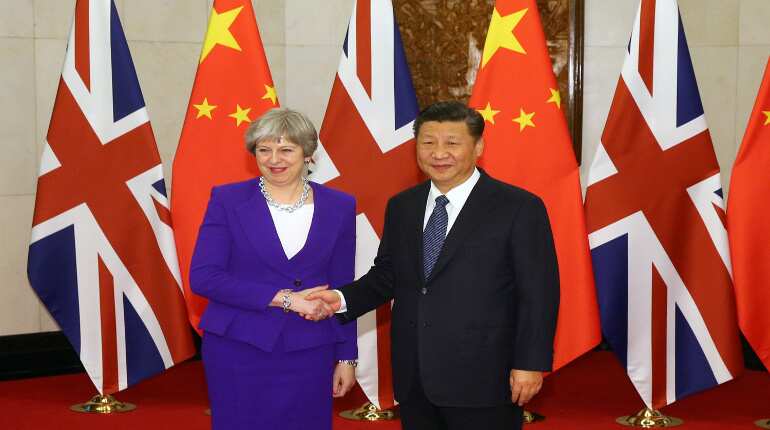UK signs over 9 billion pounds in deals during PM's China trip
