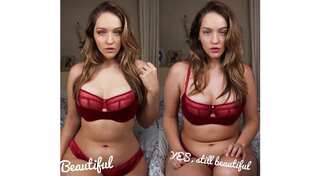 In Photos: Gigi and Bella Hadid's plus-size cousin stuns in lingerie